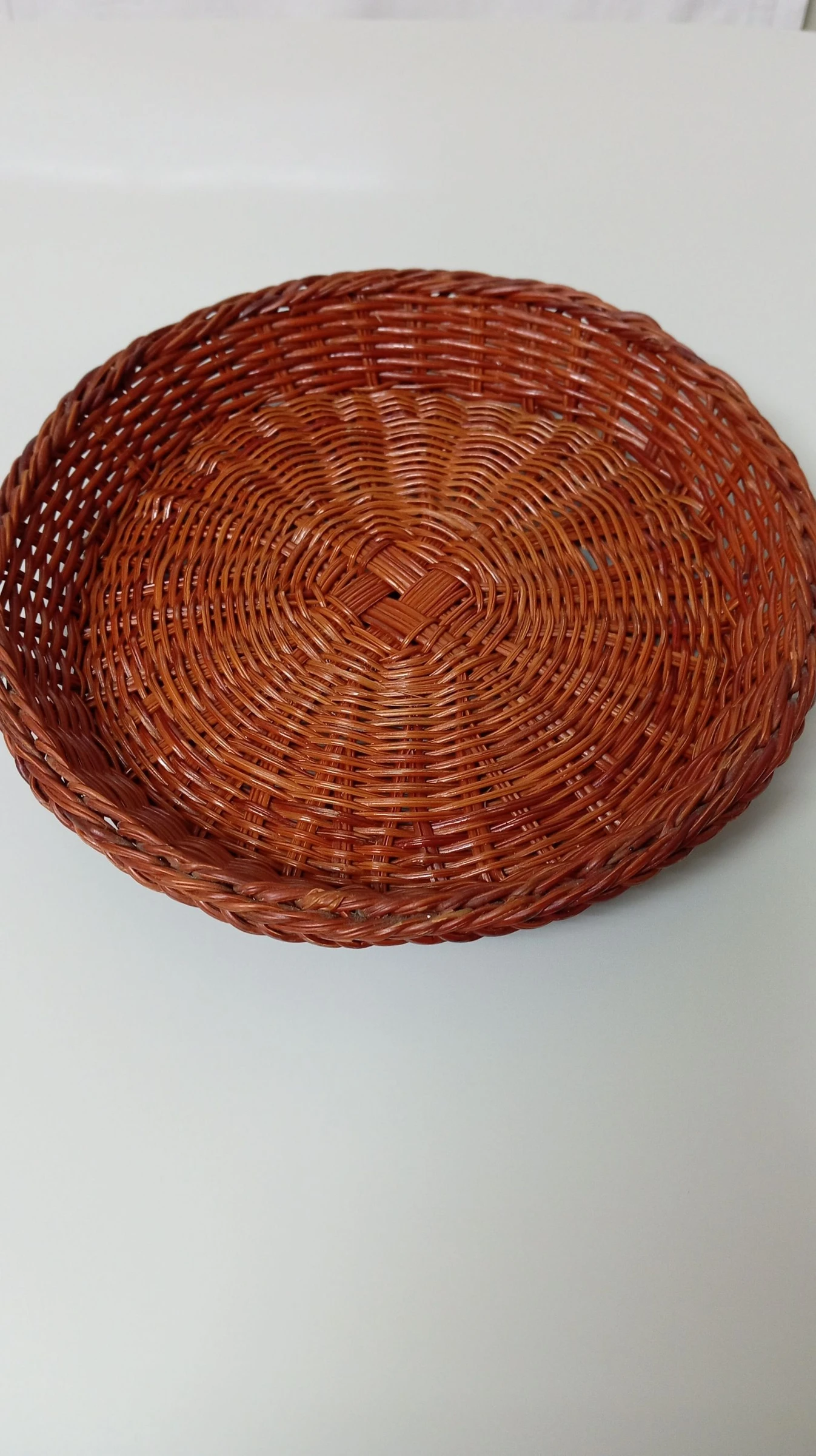 Entremesera cerâmica e vime. 23 cm de diâmetro. – photo 6